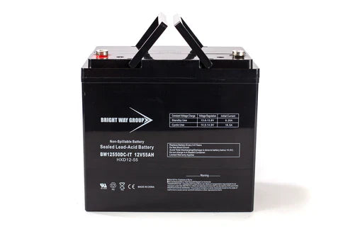 Universal Power UPG 12V 55Ah High-Performance Solar AGM SLA Compatible Replacement Battery