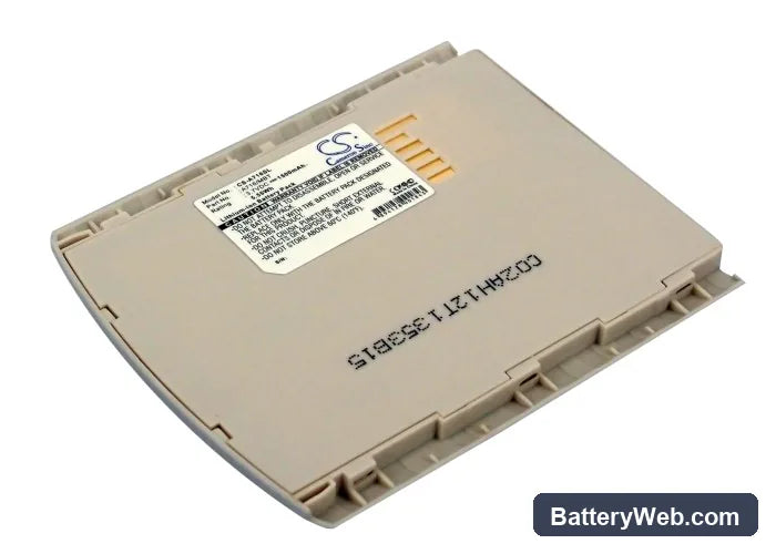 Casio Cassiopeia E-3000 Replacement Battery, 3.7V, 1500mAh, Li-ion 1