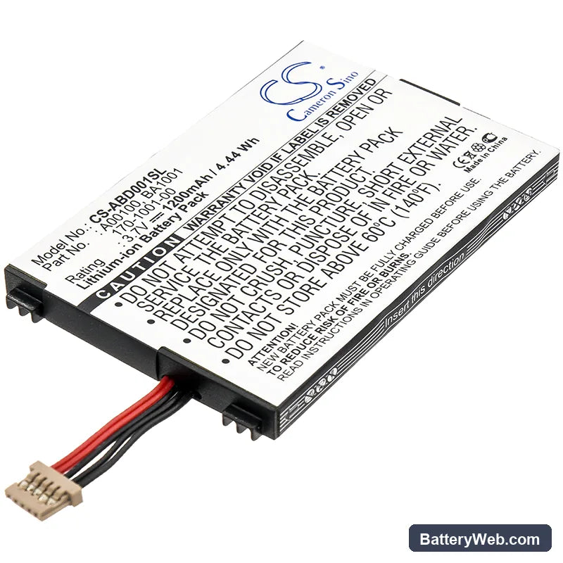 Amazon Kindle Replacement Battery, 3.7V, 1200mAh, Li-ion 1