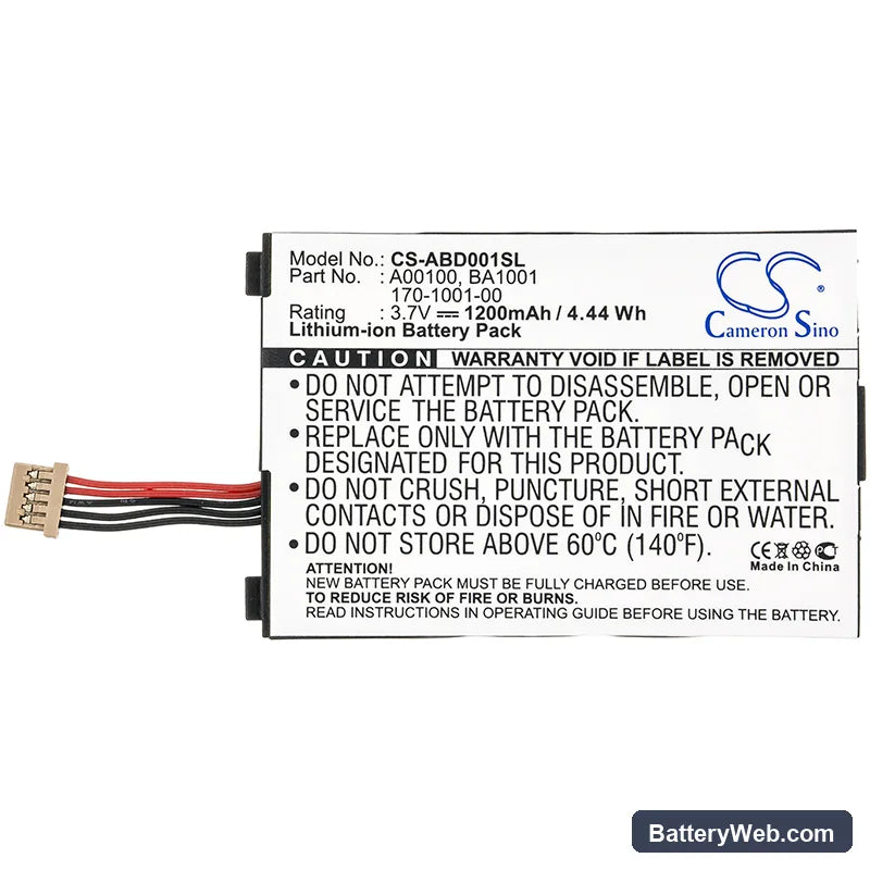 Amazon Kindle Replacement Battery, 3.7V, 1200mAh, Li-ion 3