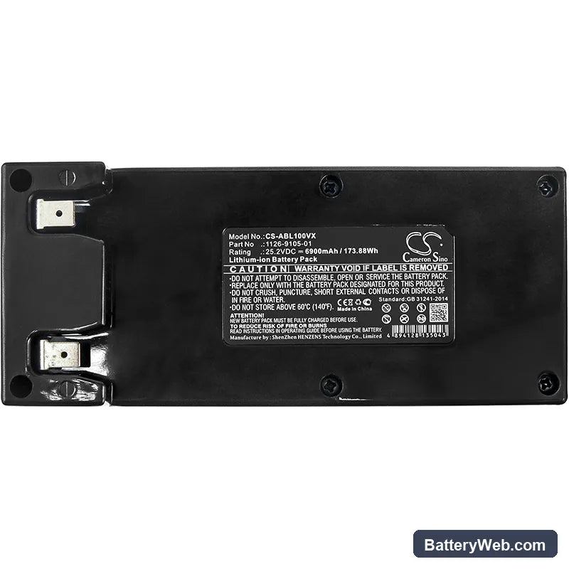 Alpina 124563 Replacement Battery, 25.2V, 6900mAh, Li-ion 3