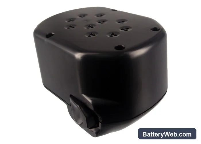 AEG BS 12 G Replacement Battery, 12V, 3300mAh, Ni-MH 3