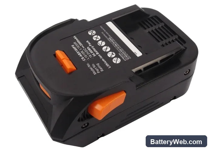 AEG BS 18C Replacement Battery, 18V, 3000mAh, Li-ion 2
