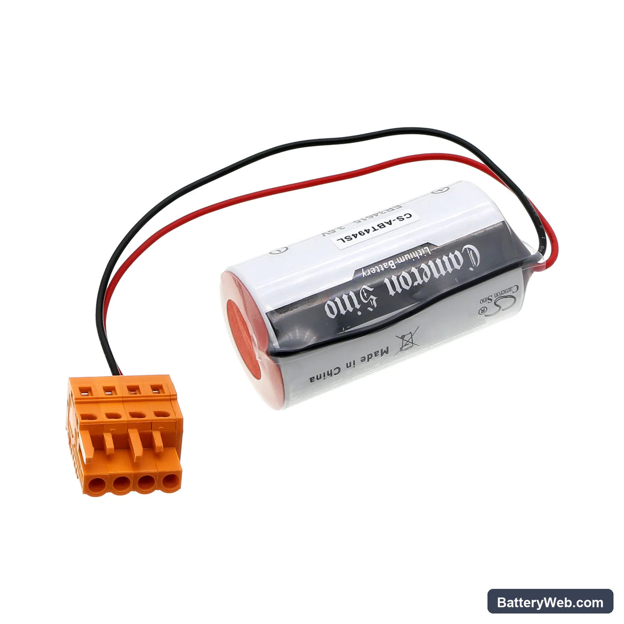 ABB Robotics Replacement Battery, 3.6V, 14500mAh, Li-SOCl2 2