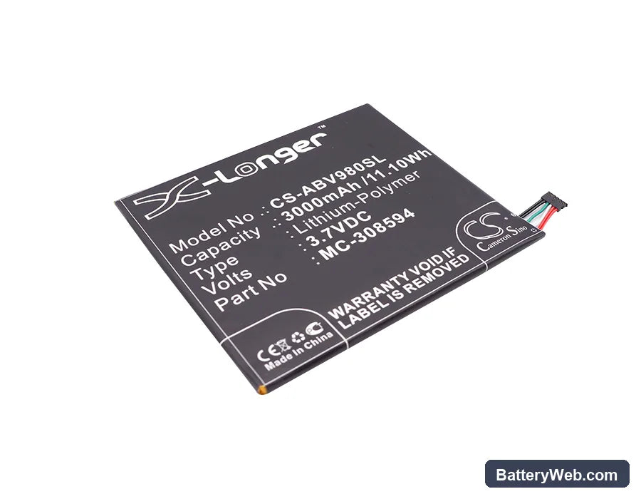 Amazon Kindle Fire 7 5Tth Gen Replacement Battery, 3.7V, 3000mAh, Li-Polymer 1