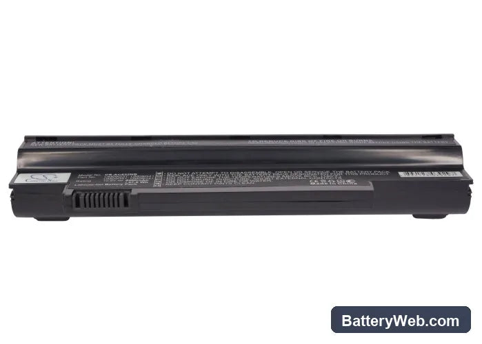 Acer aspire one 532h-2Db Replacement Battery, 10.8V, 4400mAh, Li-ion 5