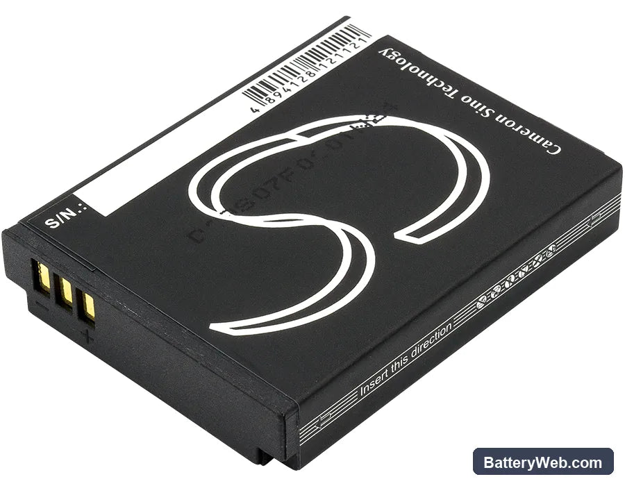 ACTIVEON LX Replacement Battery, 3.7V, 1300mAh, Li-ion 3