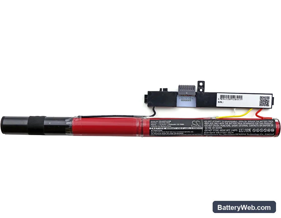 Acer Aspire One 14 Z1401 Replacement Battery, 10.8V, 2200mAh, Li-ion 3