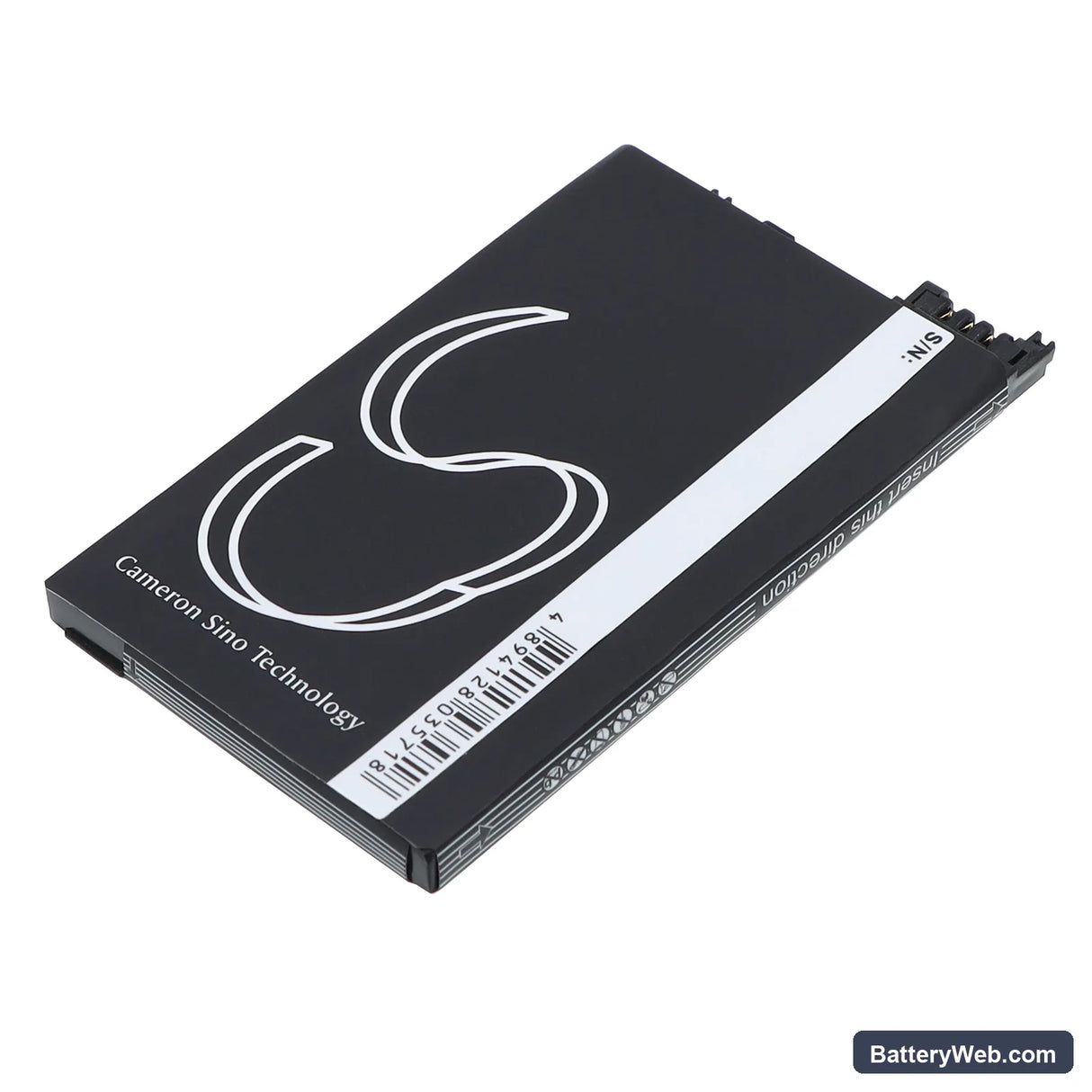 Alcatel OT-S988W Replacement Battery, 3.7V, 900mAh, Li-ion 4