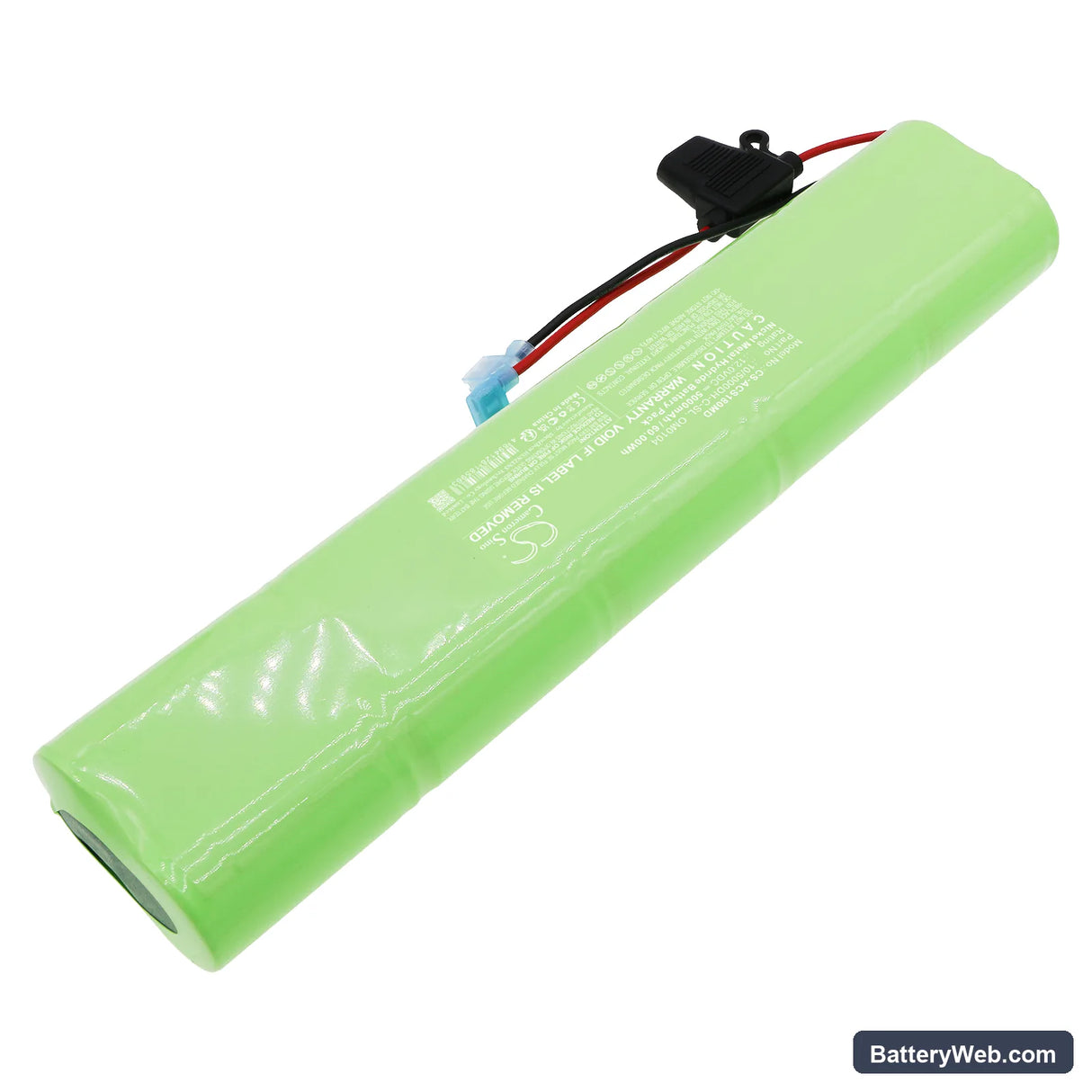 Brooks 80 Replacement Battery, 12V, 5000mAh, Ni-MH 2