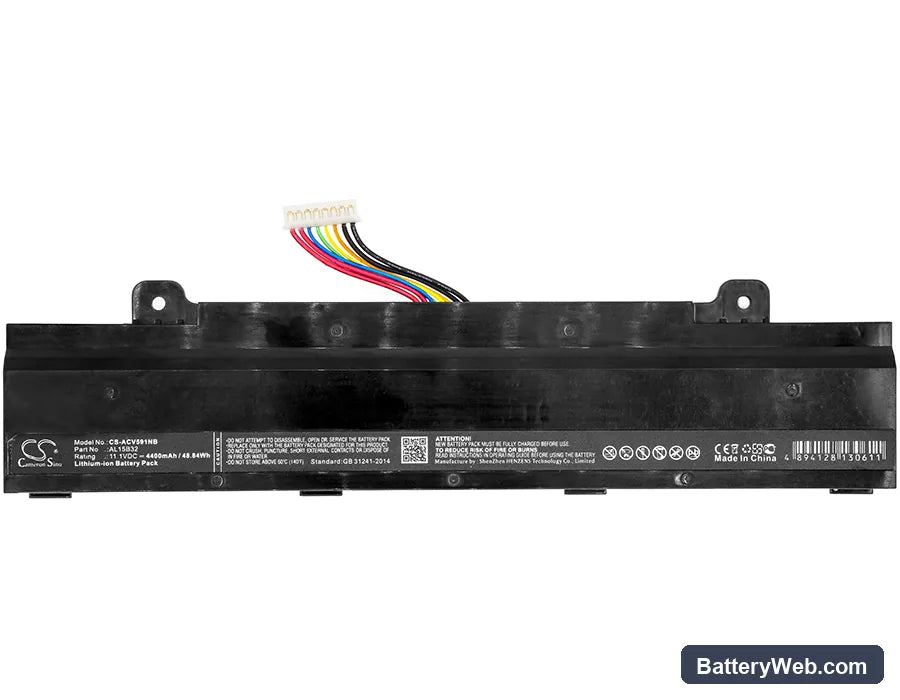 Acer Aspire V5-591G Replacement Battery, 11.1V, 4400mAh, Li-ion 3