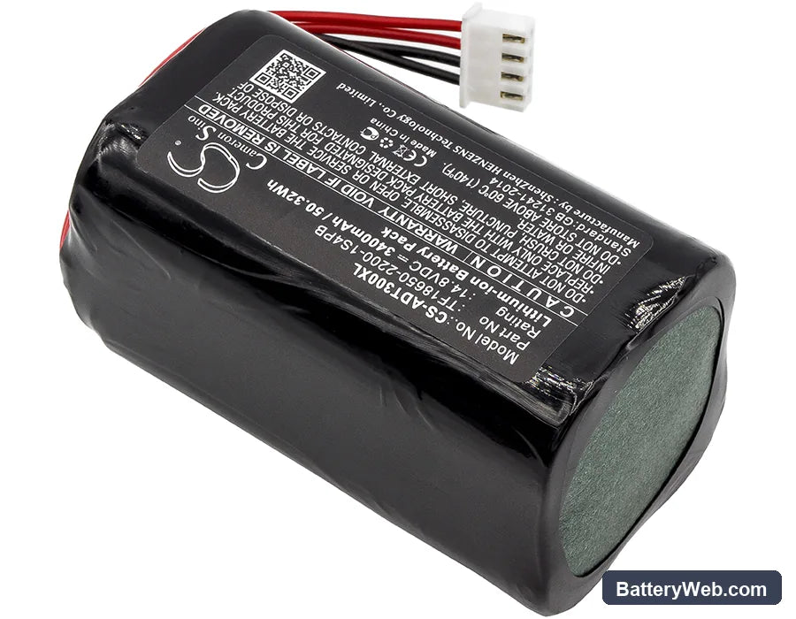 Audio Pro Addon T3 Replacement Battery, 14.8V, 3400mAh, Li-ion 2