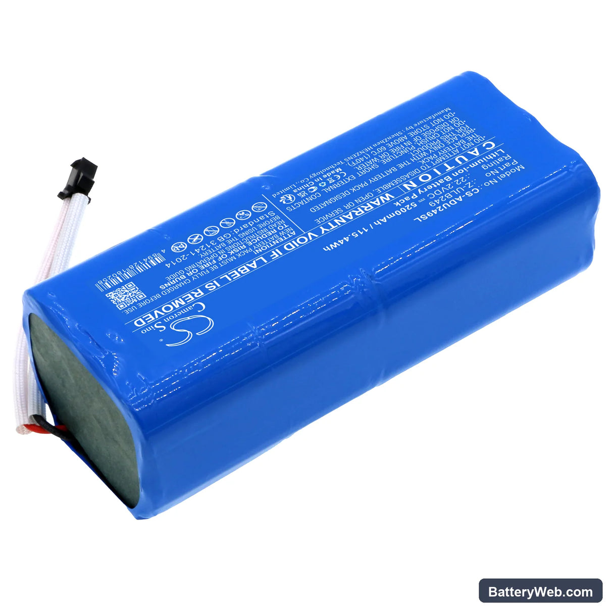American DJ ULTRA GO PAR7X Replacement Battery, 22.2V, 5200mAh, Li-ion 2