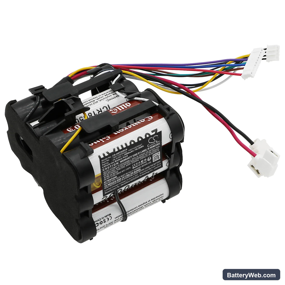 AEG CX8-2-75FF Replacement Battery, 29.6V, 2000mAh, Li-ion 1