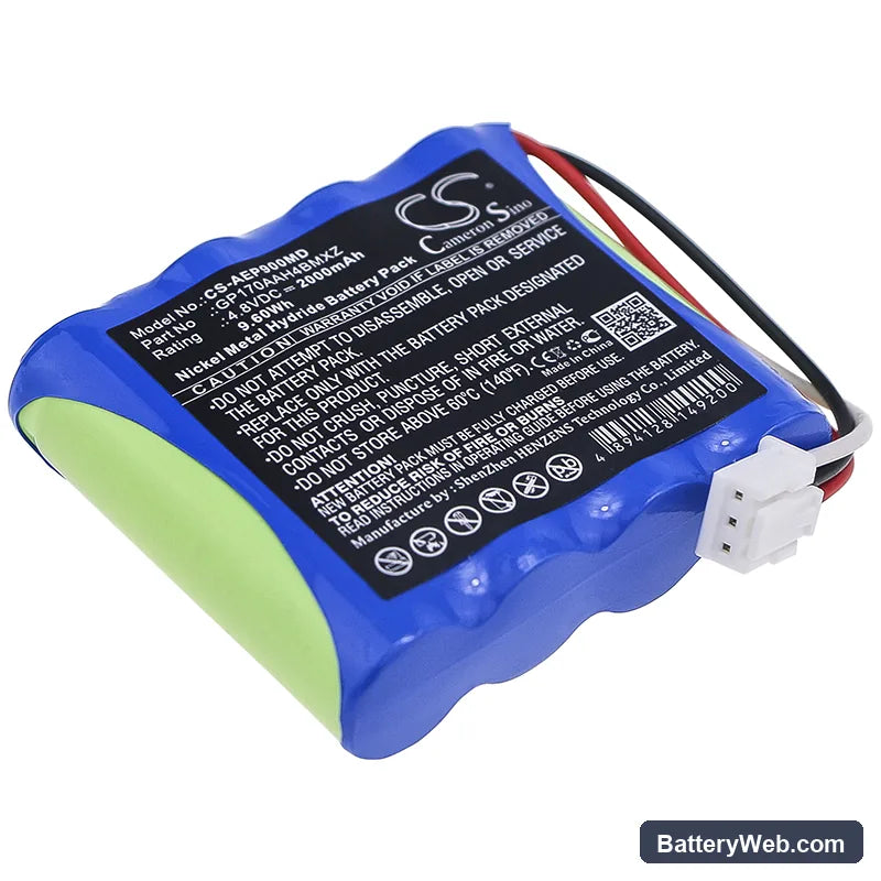 American Diagnostic ADC E-Sphyg 2 Replacement Battery, 4.8V, 2000mAh, Ni-MH 1