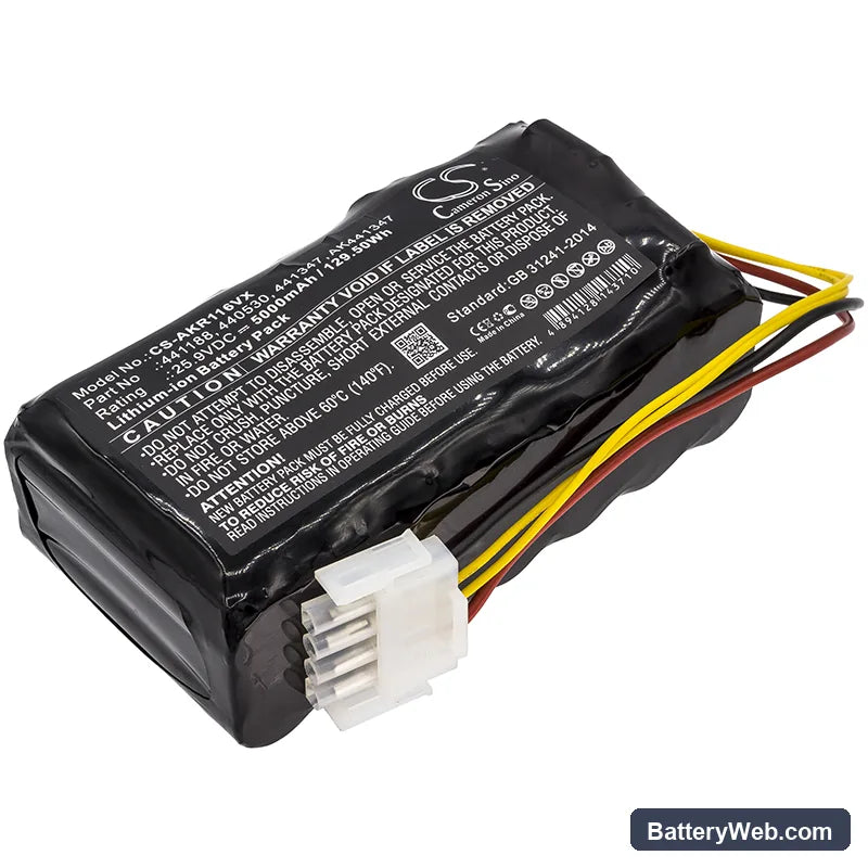 AL-KO 441188 Replacement Battery, 25.9V, 5000mAh, Li-ion 1