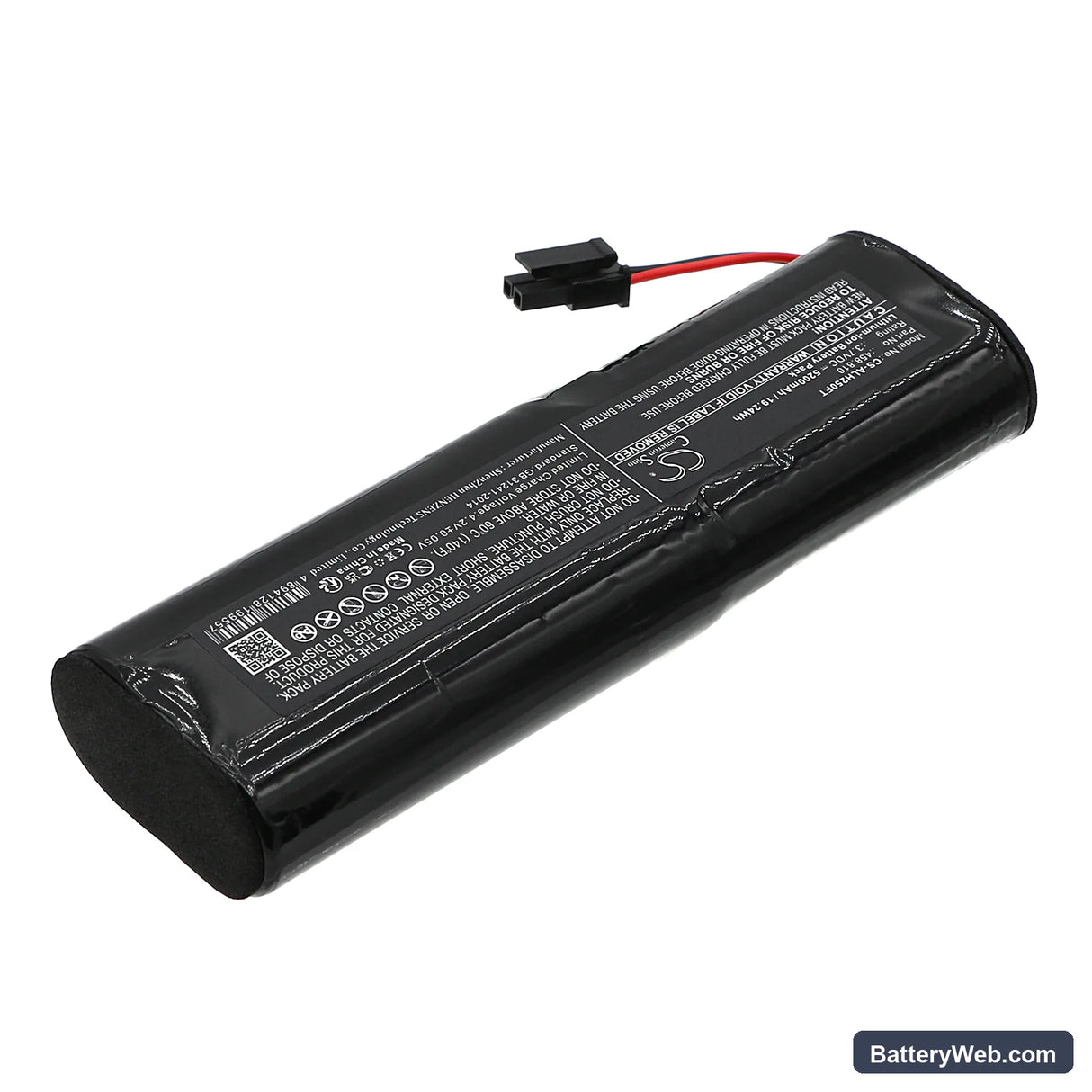 Acculux HL25EX ex Replacement Battery, 3.7V, 5200mAh, Li-ion 2