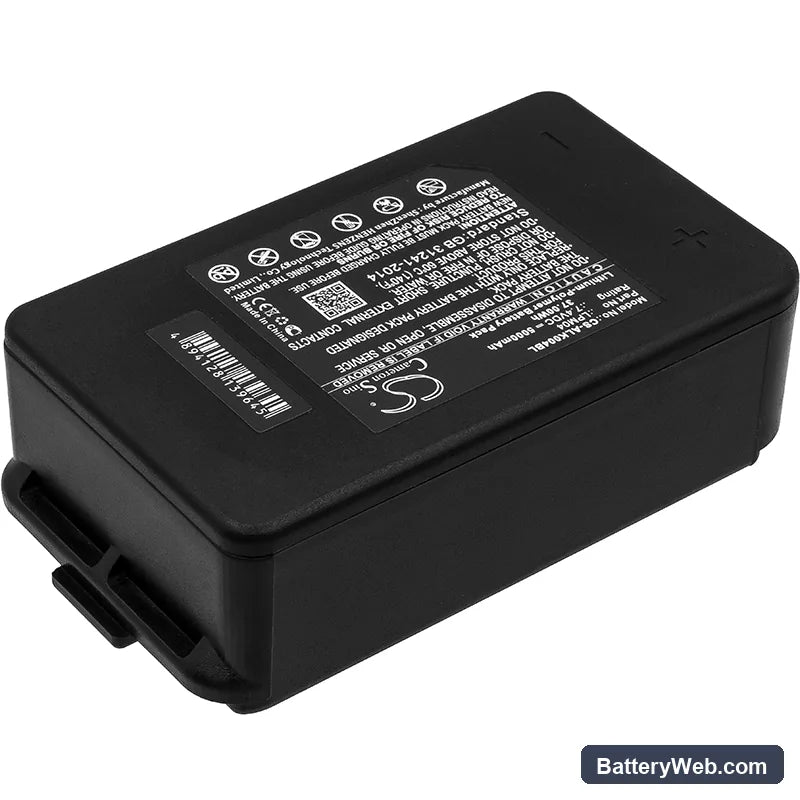 Autec Autec DJM Replacement Battery, 7.4V, 5000mAh, Li-Polymer 2
