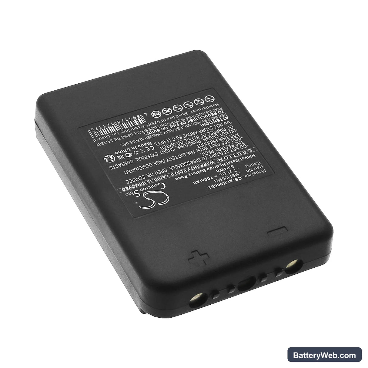 Autec Modular MK Replacement Battery, 7.2V, 700mAh, Ni-MH 2