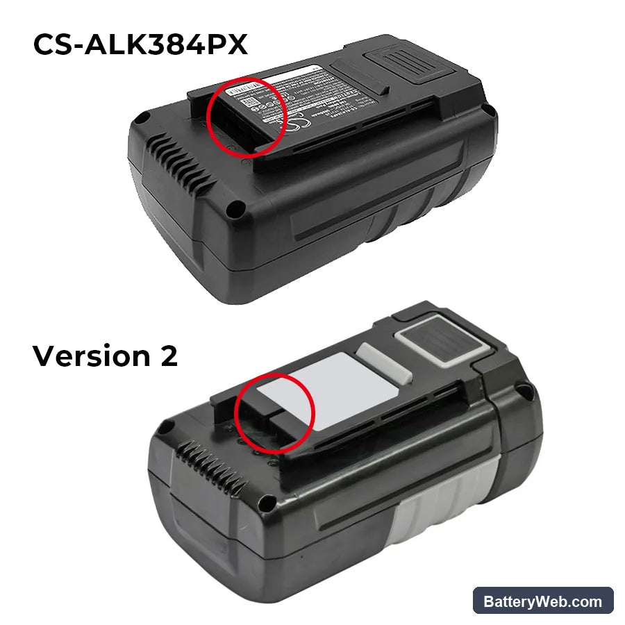 AL-KO 38.4LI Replacement Battery, 36V, 5000mAh, Li-ion 6