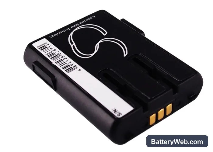 Alcatel Mobile 100 Reflexes Replacement Battery, 3.6V, 700mAh, Ni-MH 3