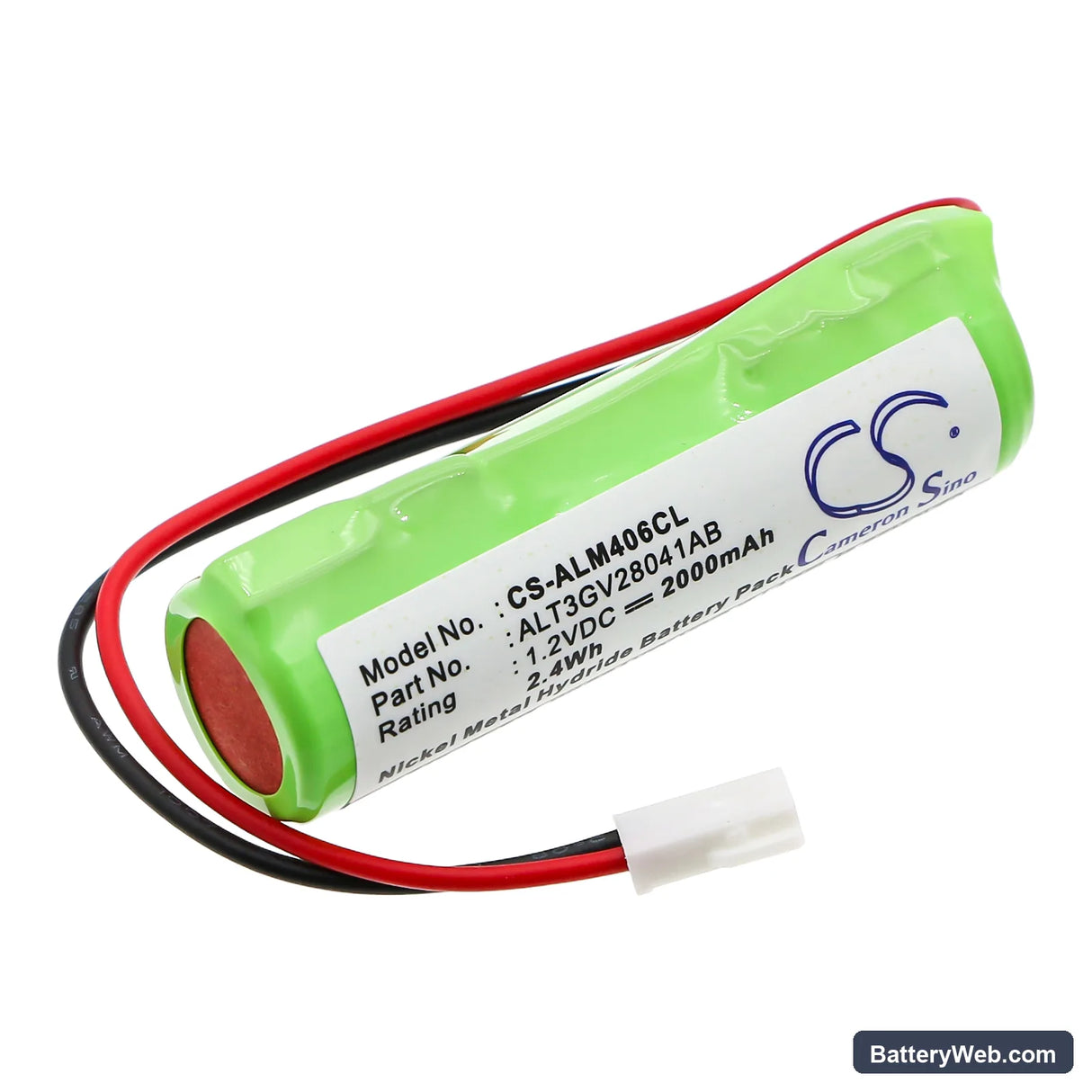 Alcatel Bluetooth 4068 Replacement Battery, 1.2V, 2000mAh, Ni-MH 1