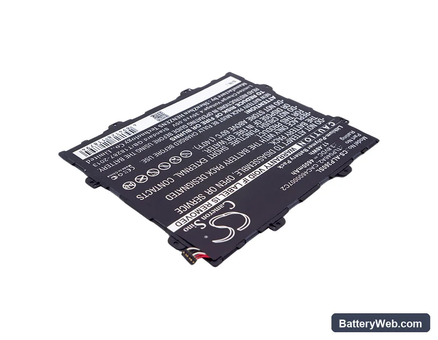 Alcatel OT-P360X Replacement Battery, 3.8V, 4600mAh, Li-Polymer 2