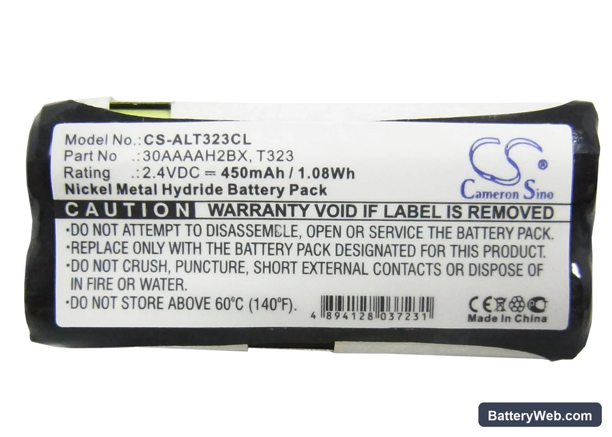 AEG Ventura TD9571 Replacement Battery, 2.4V, 450mAh, Ni-MH 5