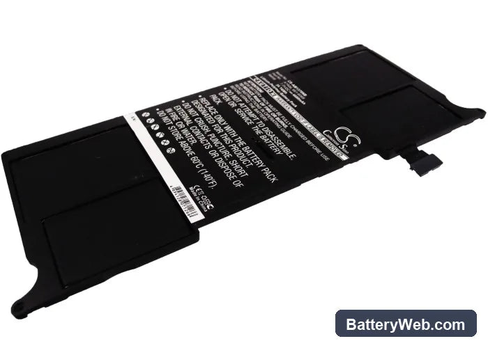 Apple Macbook Air 11" A1370 Replacement Battery, 7.3V, 4680mAh, Li-Polymer 2