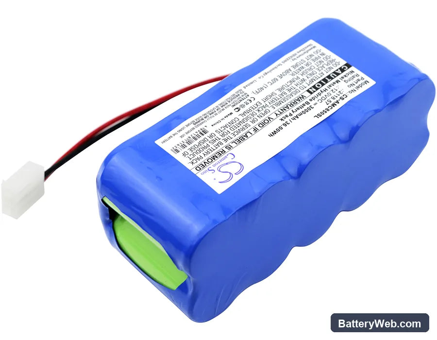 AEMC 8500 Replacement Battery, 12V, 3000mAh, Ni-MH 2