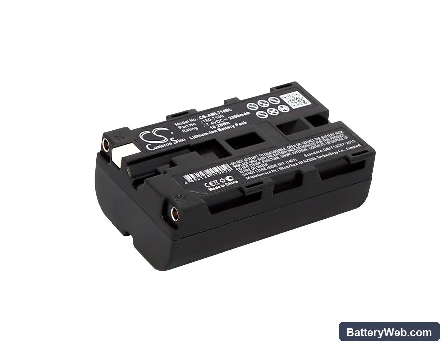 AML M7100 Replacement Battery, 7.4V, 2200mAh, Li-ion 1