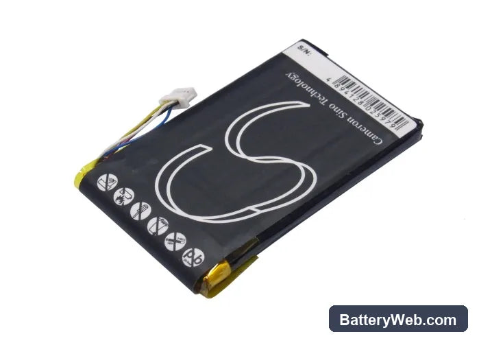 Asus S102 Replacement Battery, 3.7V, 1250mAh, Li-Polymer 3