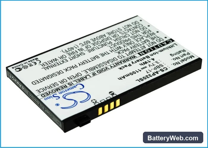 Asus P320 Replacement Battery, 3.7V, 1100mAh, Li-ion 2