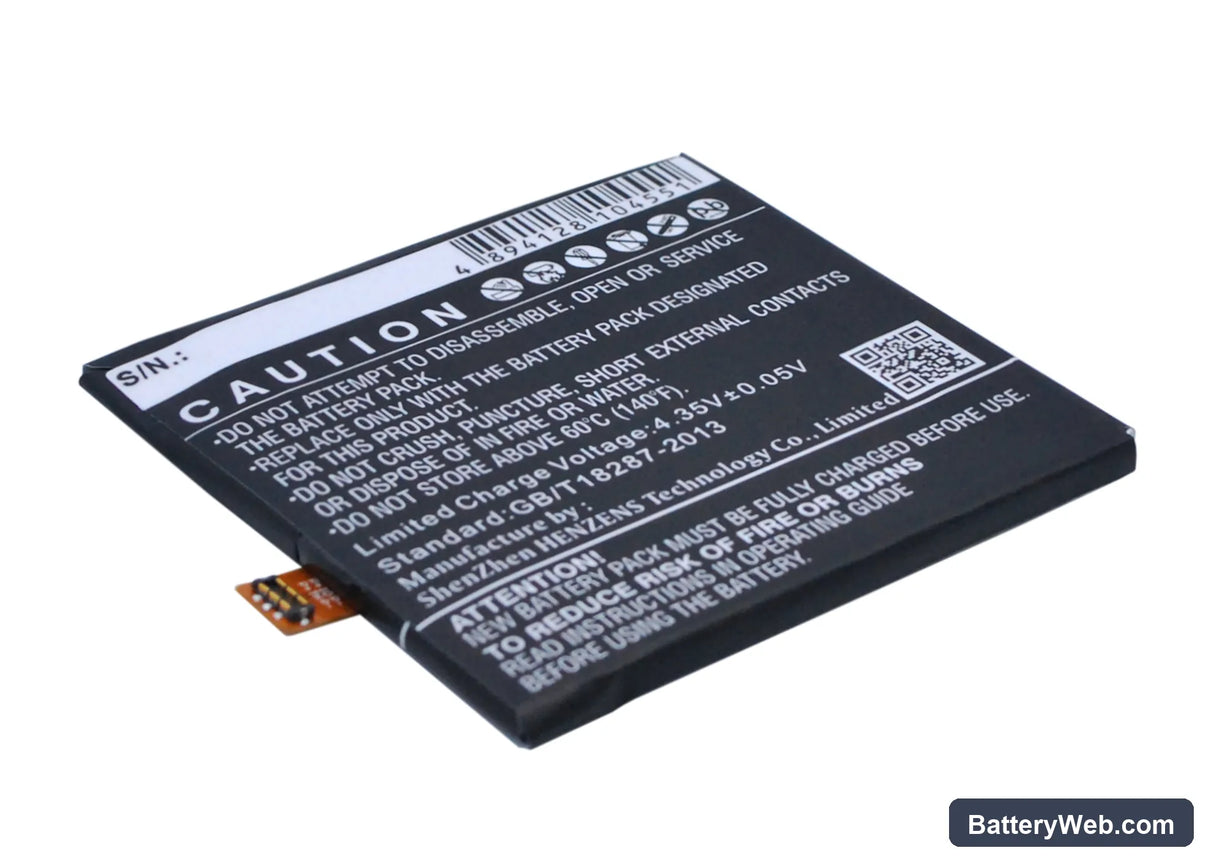 Asus PadFone E Replacement Battery, 3.8V, 1850mAh, Li-Polymer 4