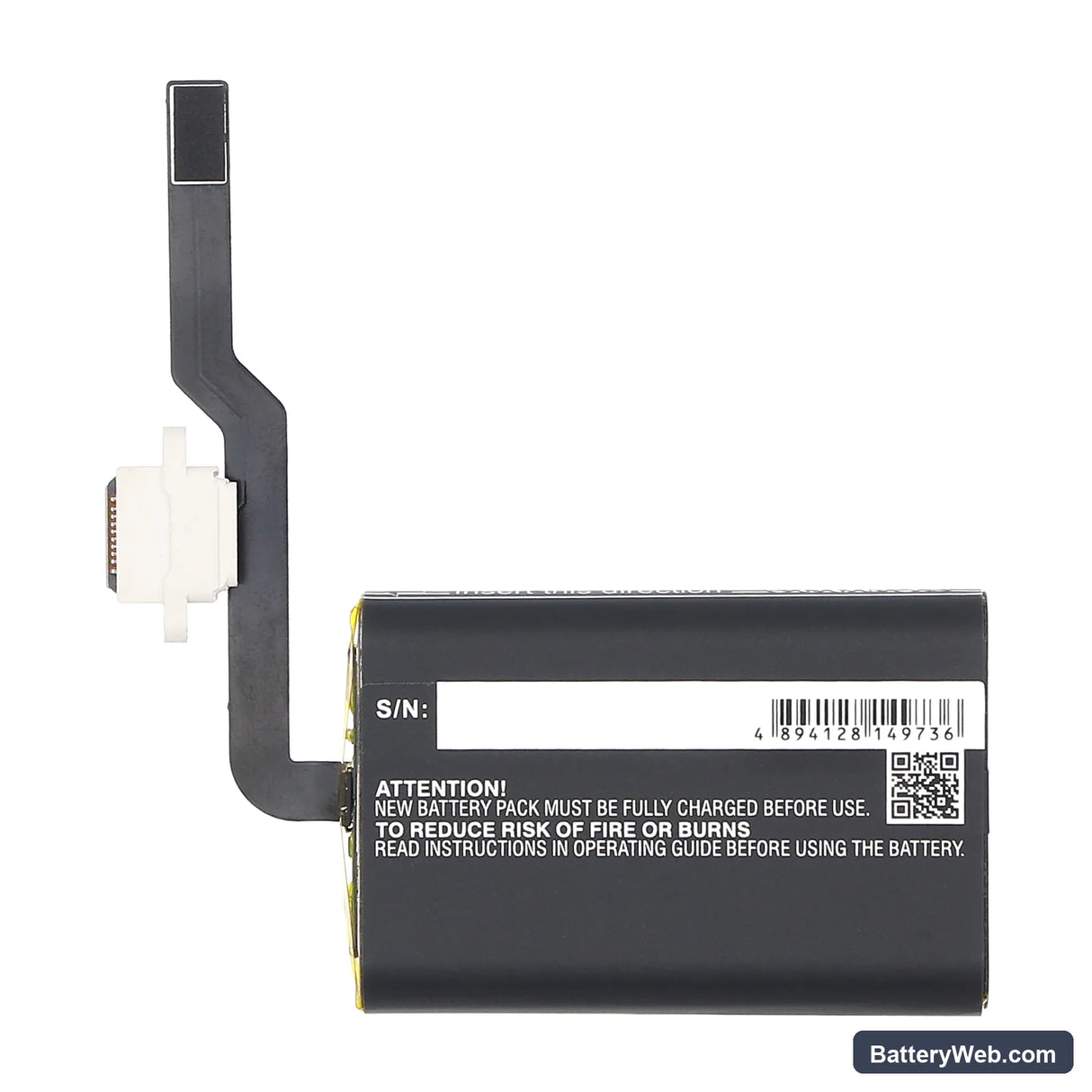 Apple A1657 Replacement Battery, 3.7V, 1850mAh, Li-ion 3