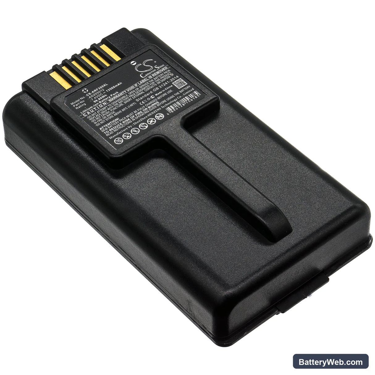 AeroFlex IFR Replacement Battery, 7.4V, 13500mAh, Li-ion 1