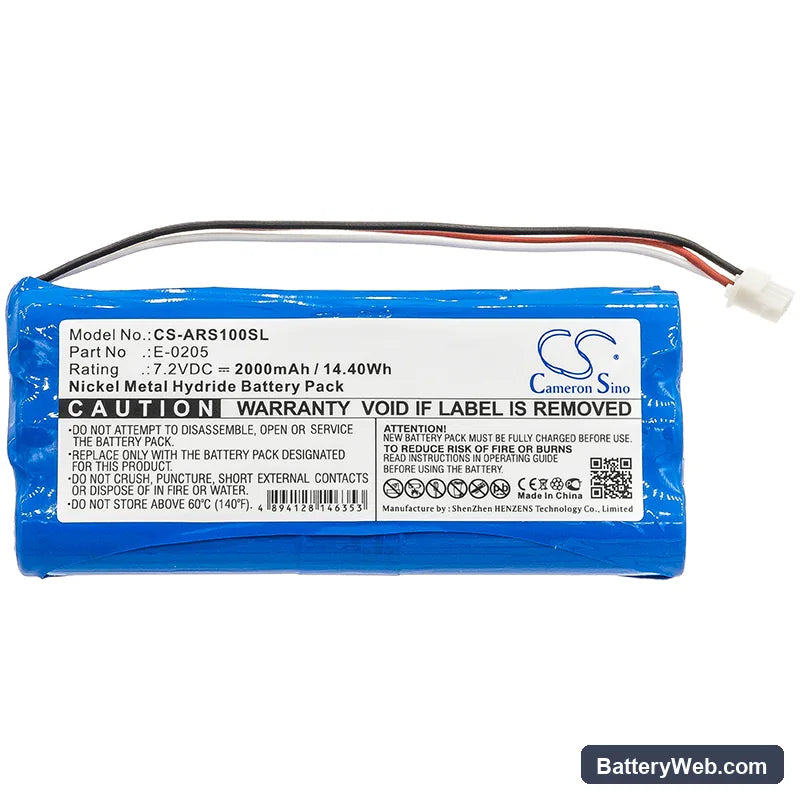 AAronia Spectran Handheld Spectrum Analyzer V1 Replacement Battery, 7.2V, 2000mAh, Ni-MH 3