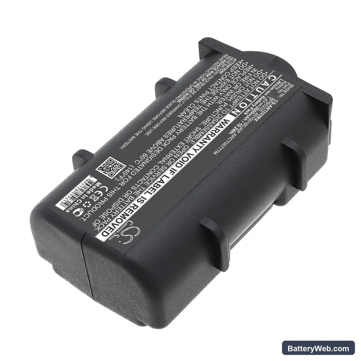 ARRIS TM602G/115 Replacement Battery, 7.4V, 2600mAh, Li-ion 2