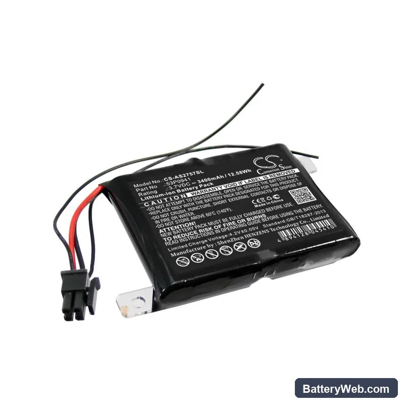IBM AS400 iSeries 2757 Replacement Battery, 3.7V, 3400mAh, Li-ion 2