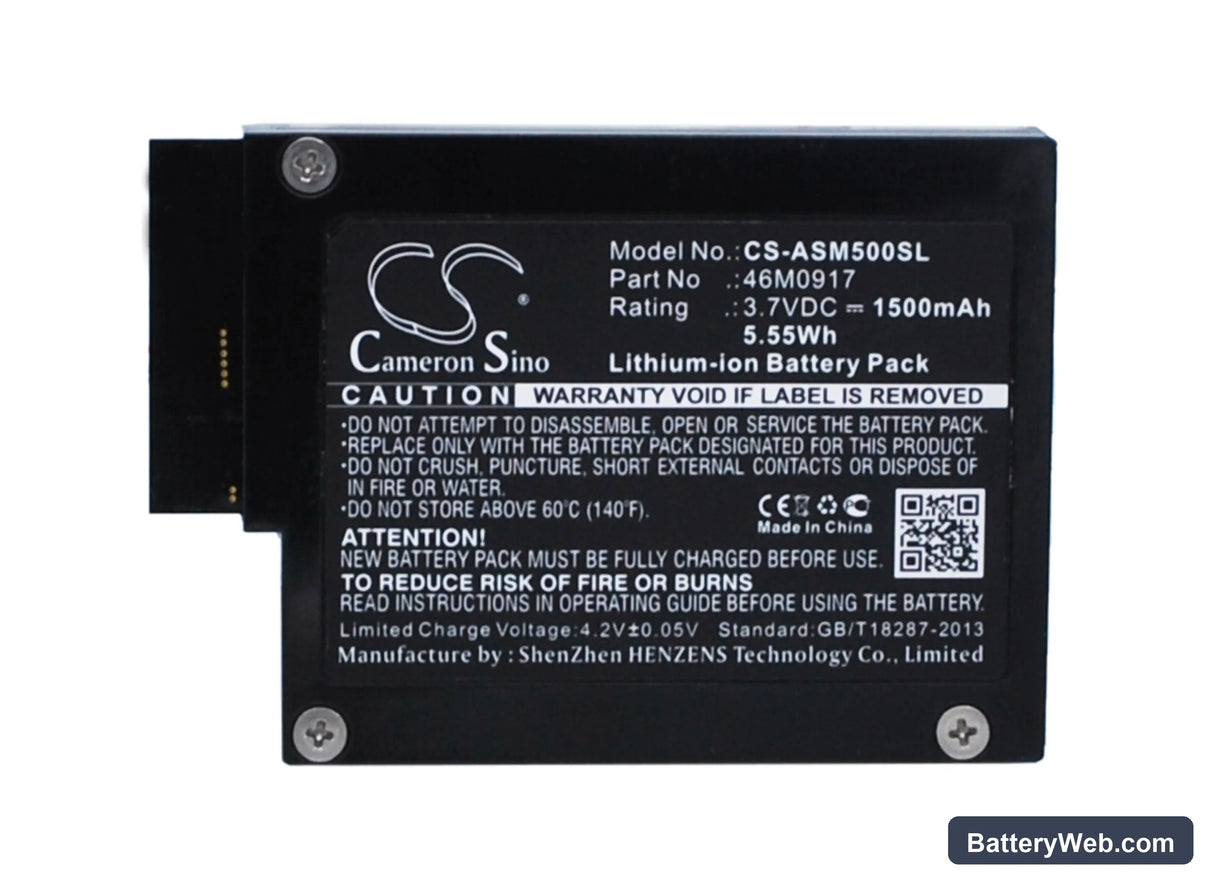IBM ServeRAID M5000 Replacement Battery, 3.7V, 1500mAh, Li-ion 5