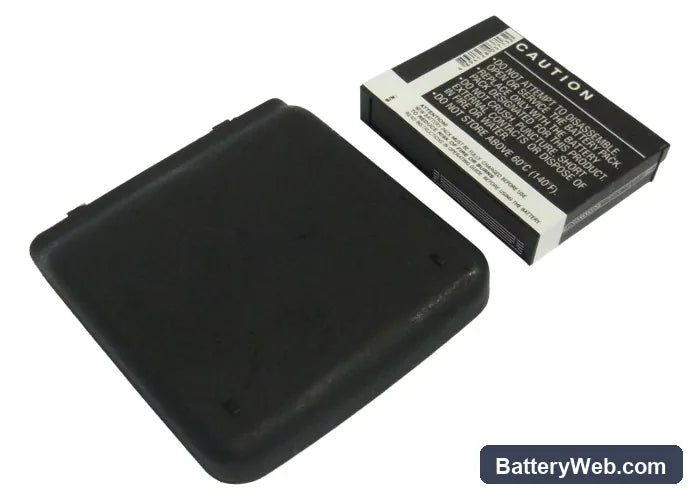 AudioVox SMT5700 Replacement Battery, 3.7V, 2200mAh, Li-ion 3