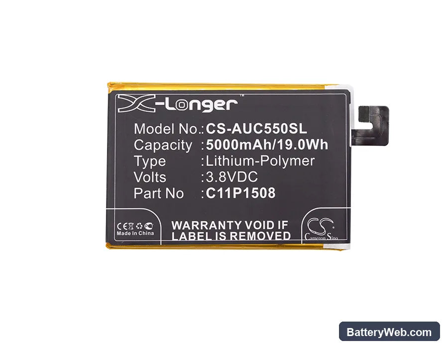 Asus Zenfone Max Replacement Battery, 3.8V, 5000mAh, Li-Polymer 5