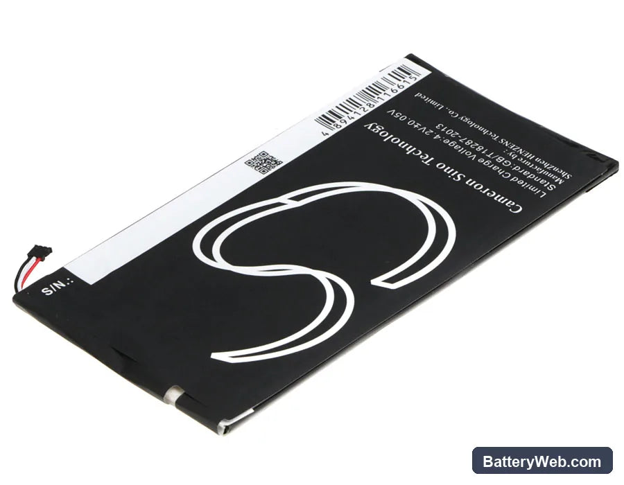 Asus Zenpad C7.0 Replacement Battery, 3.7V, 3000mAh, Li-Polymer 3