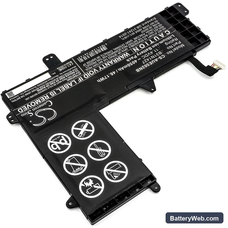 Asus E502M Replacement Battery, 11.4V, 4050mAh, Li-ion 2
