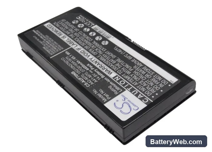 Asus F70 Replacement Battery, 14.8V, 4400mAh, Li-ion 2