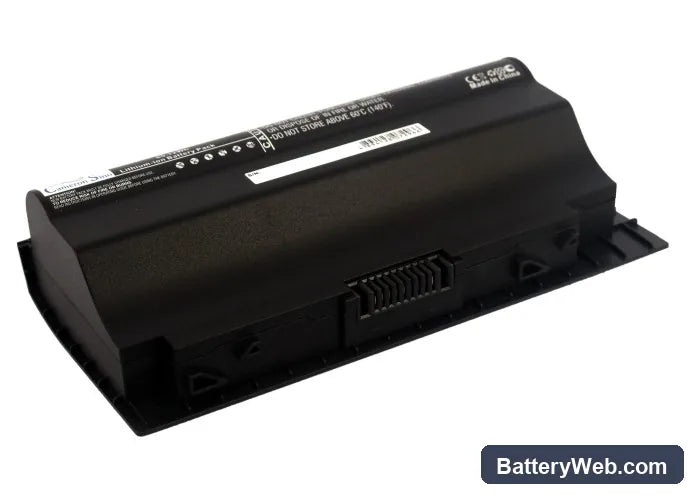 Asus G75 Replacement Battery, 14.8V, 4400mAh, Li-ion 2