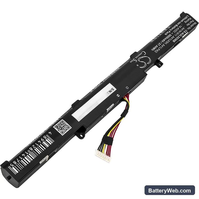 Asus GL553VD Replacement Battery, 14.4V, 2600mAh, Li-ion 2