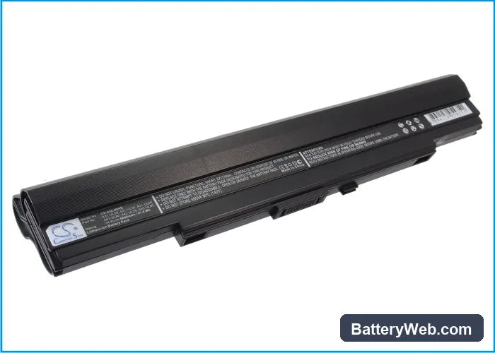 Asus U30JC Replacement Battery, 14.8V, 6600mAh, Li-ion 3