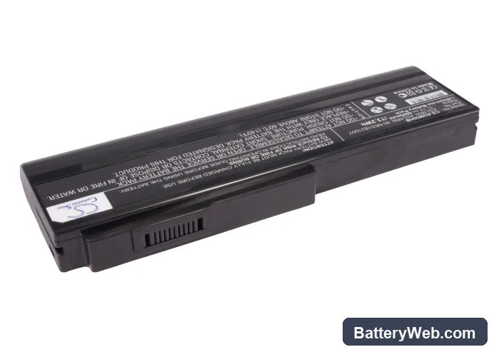 Asus M50 Replacement Battery, 11.1V, 6600mAh, Li-ion 1