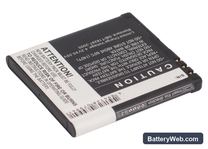 Voxtel M405 Replacement Battery, 3.7V, 1000mAh, Li-ion 3